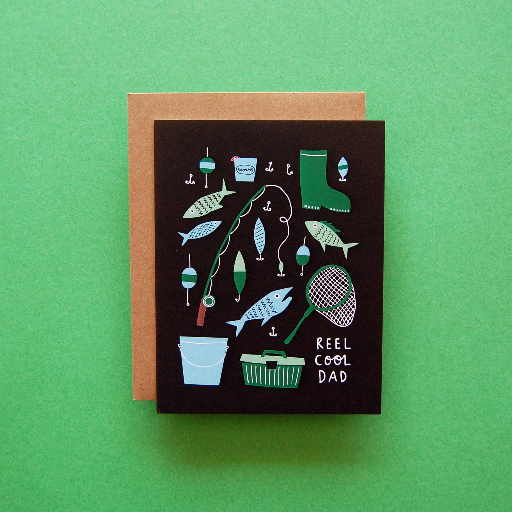Reel Cool Dad Father's Day Card