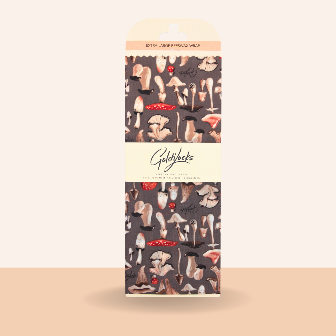 Beeswax Wraps Mushroom