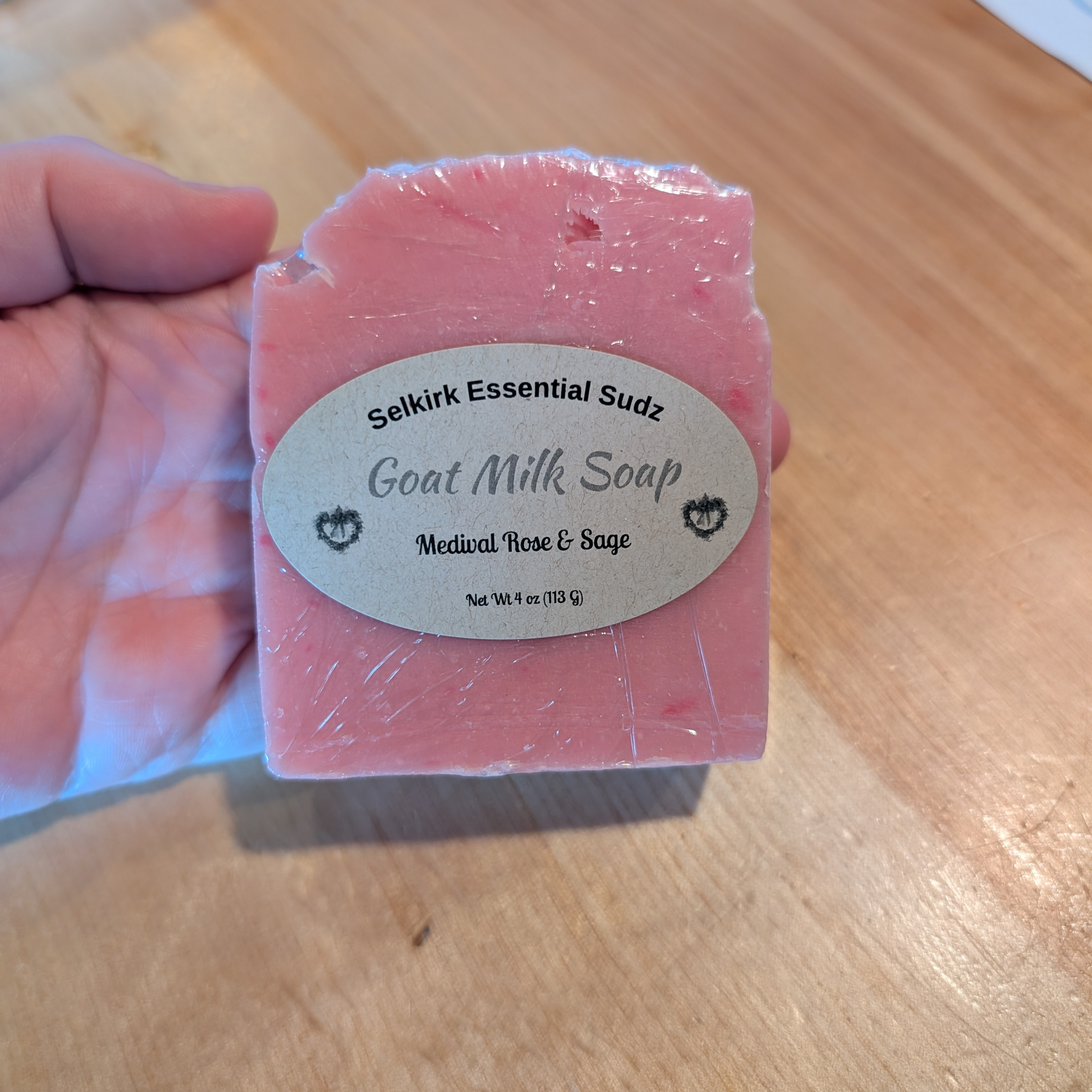 Goat Milk Soap | Medival Rose + Sage