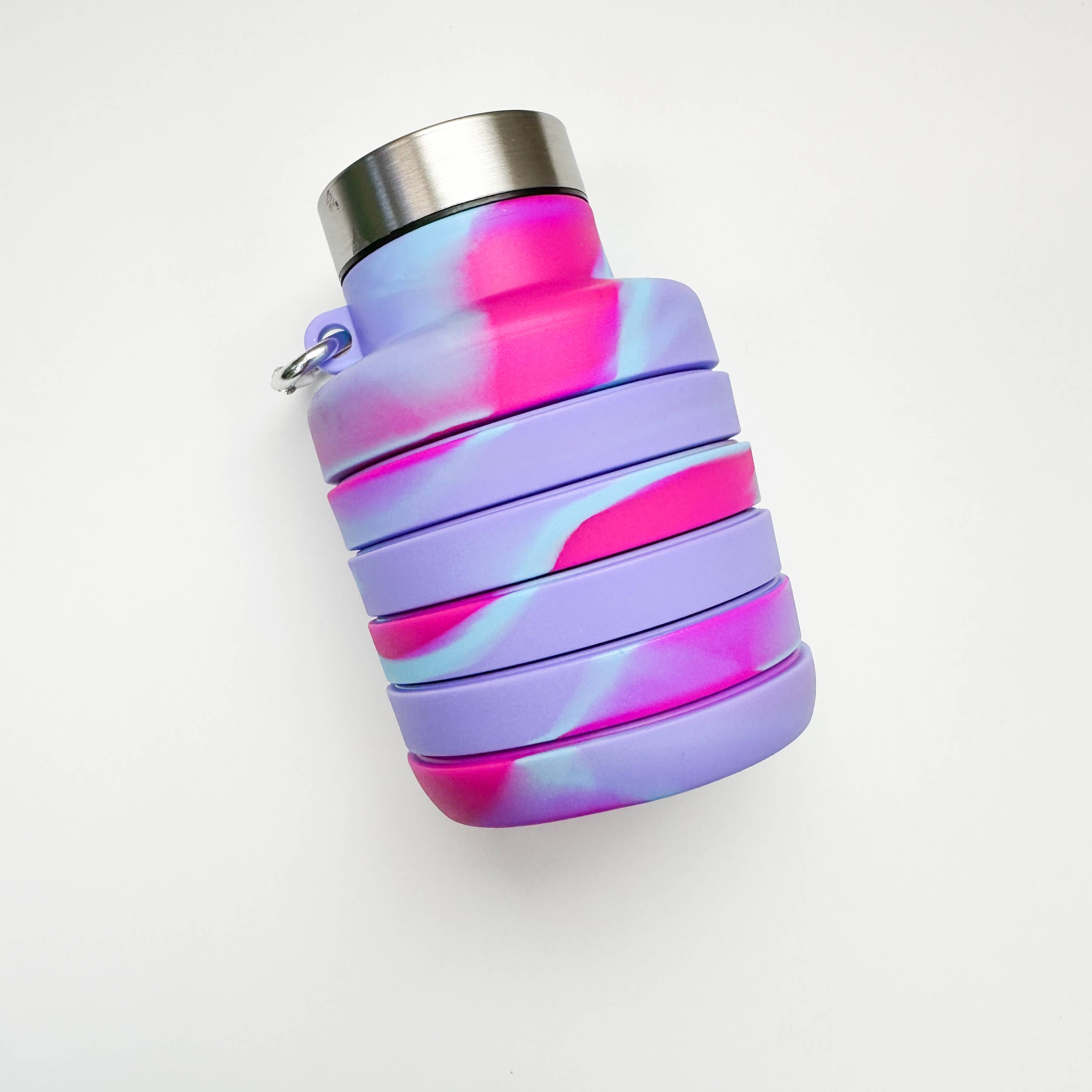 Collapsible Silicone Bottle - Summer Splash