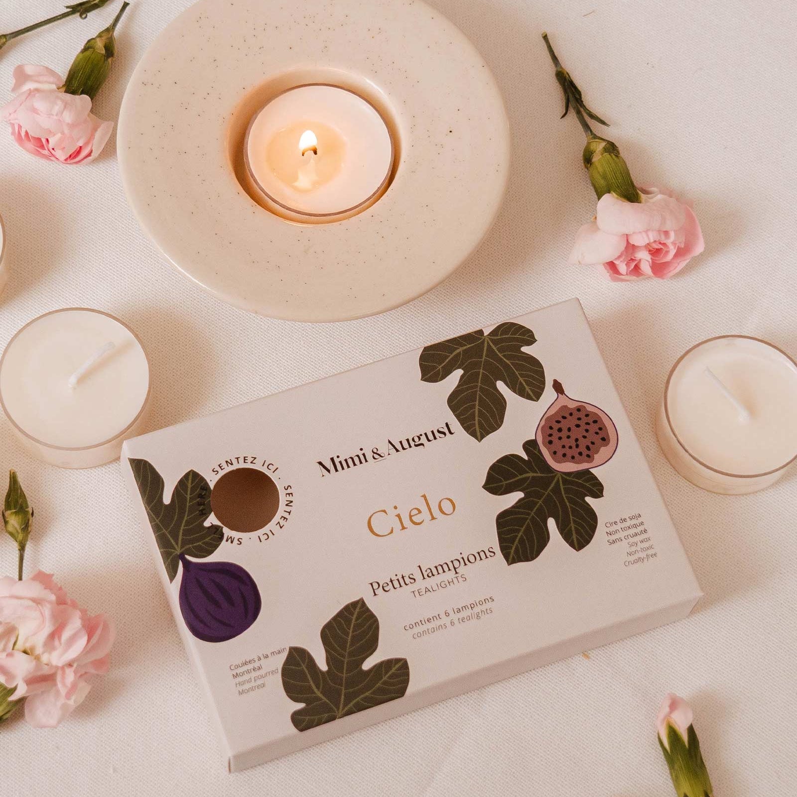 Tealight Candle Set CIELO