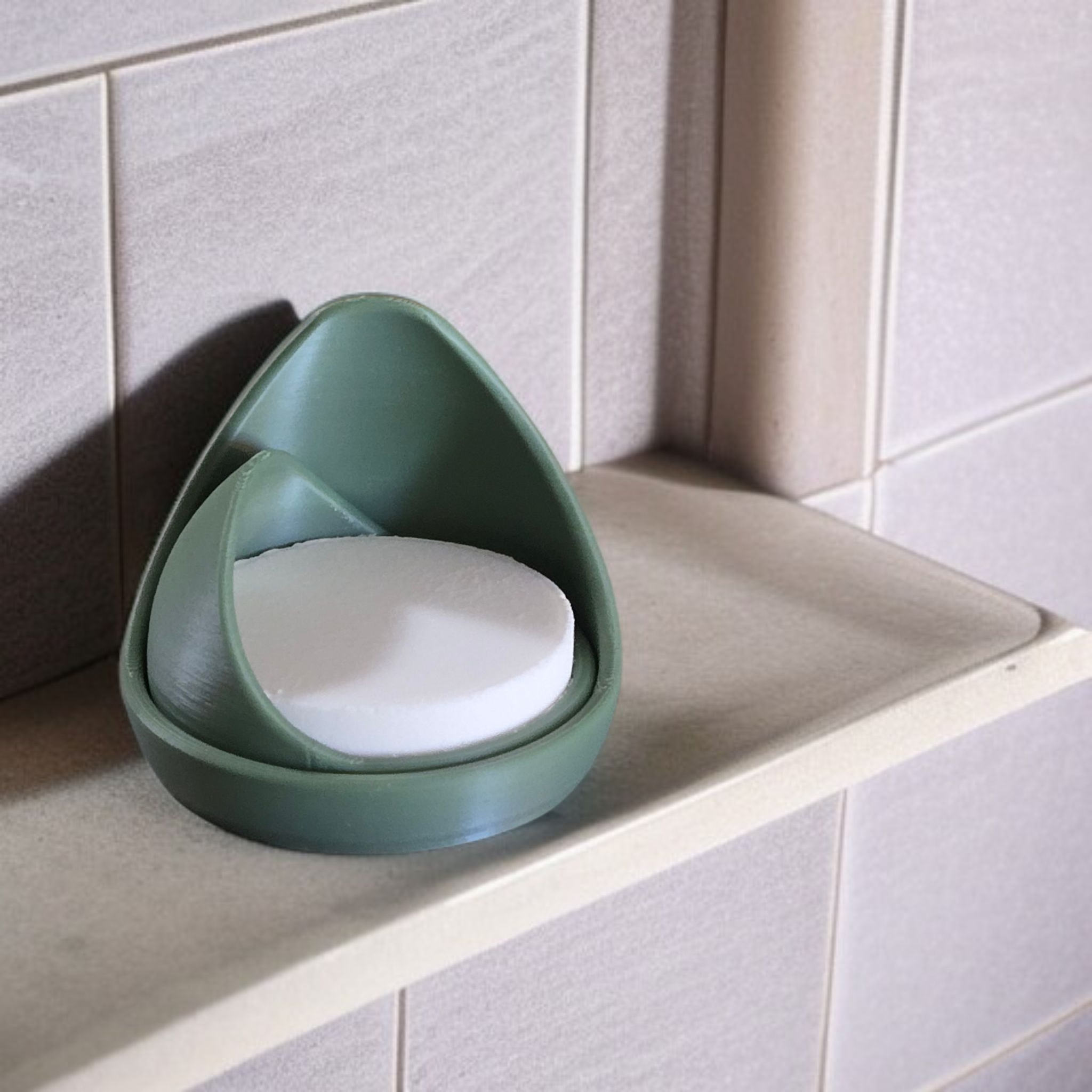The Rogerie Shower Steamer Holder - Evergreen