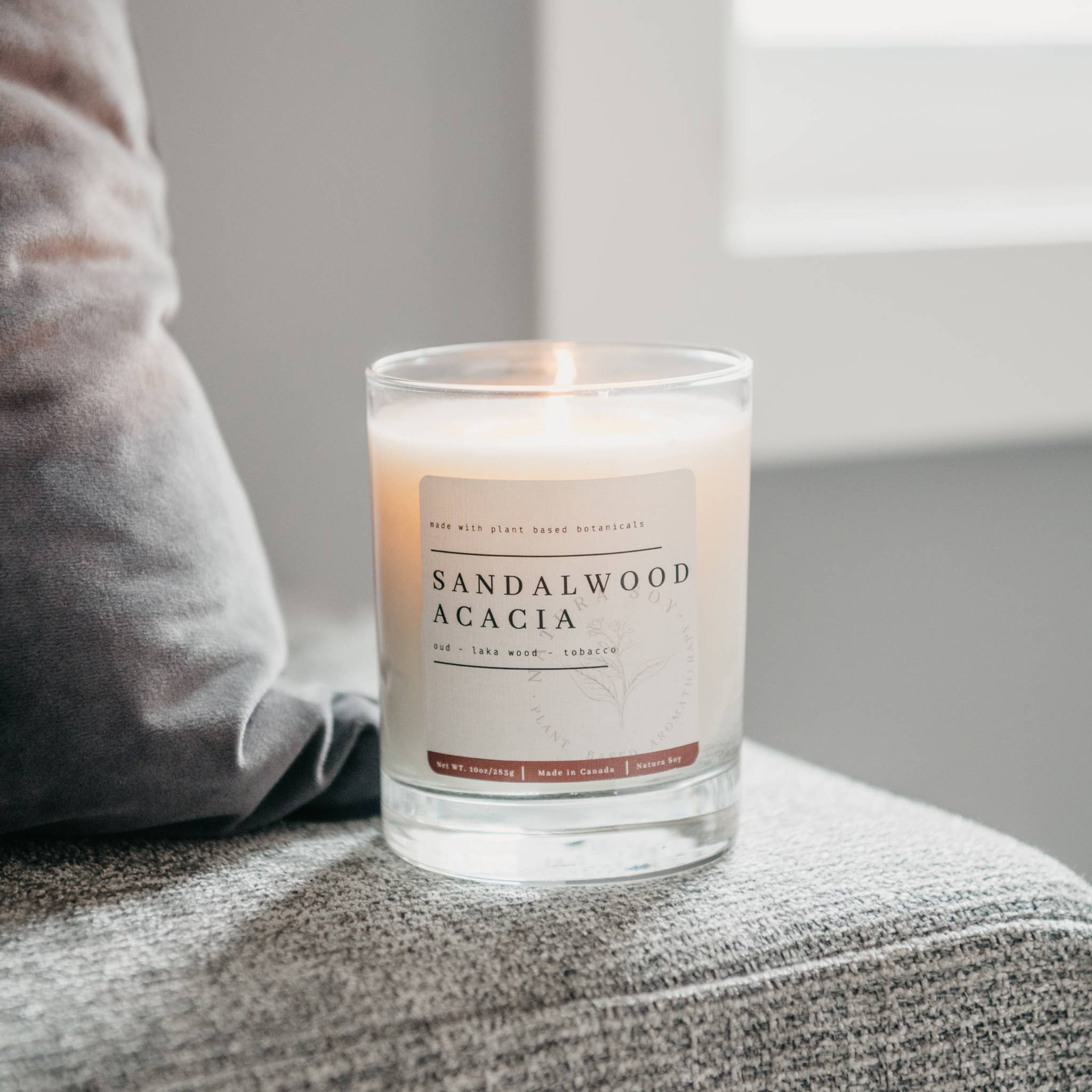 Soy Candle Tumbler Jar - London Fog