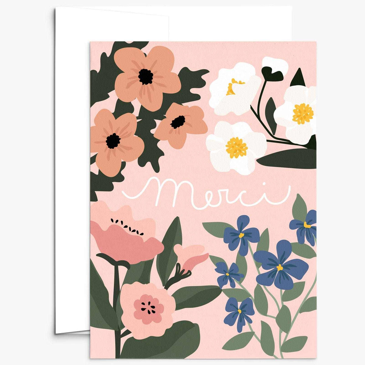 Merci Greeting Card