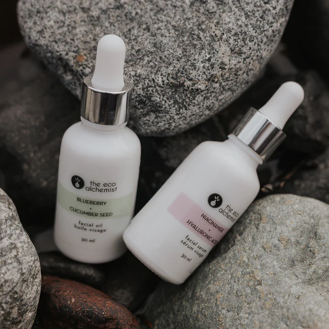 Blueberry + Cucumber Seed Facial Oil by The Eco Alchemist