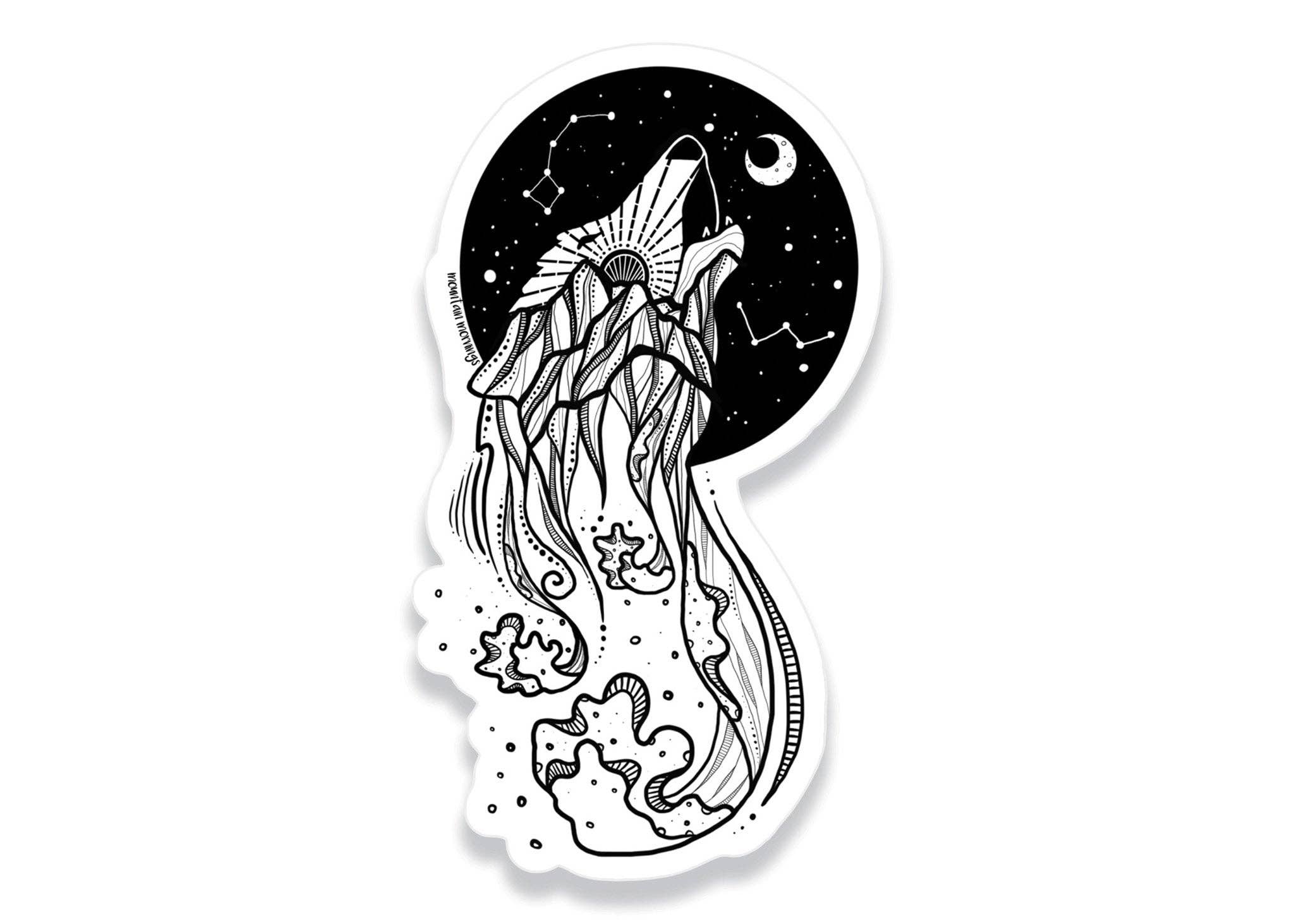 Sea Wolf Sticker
