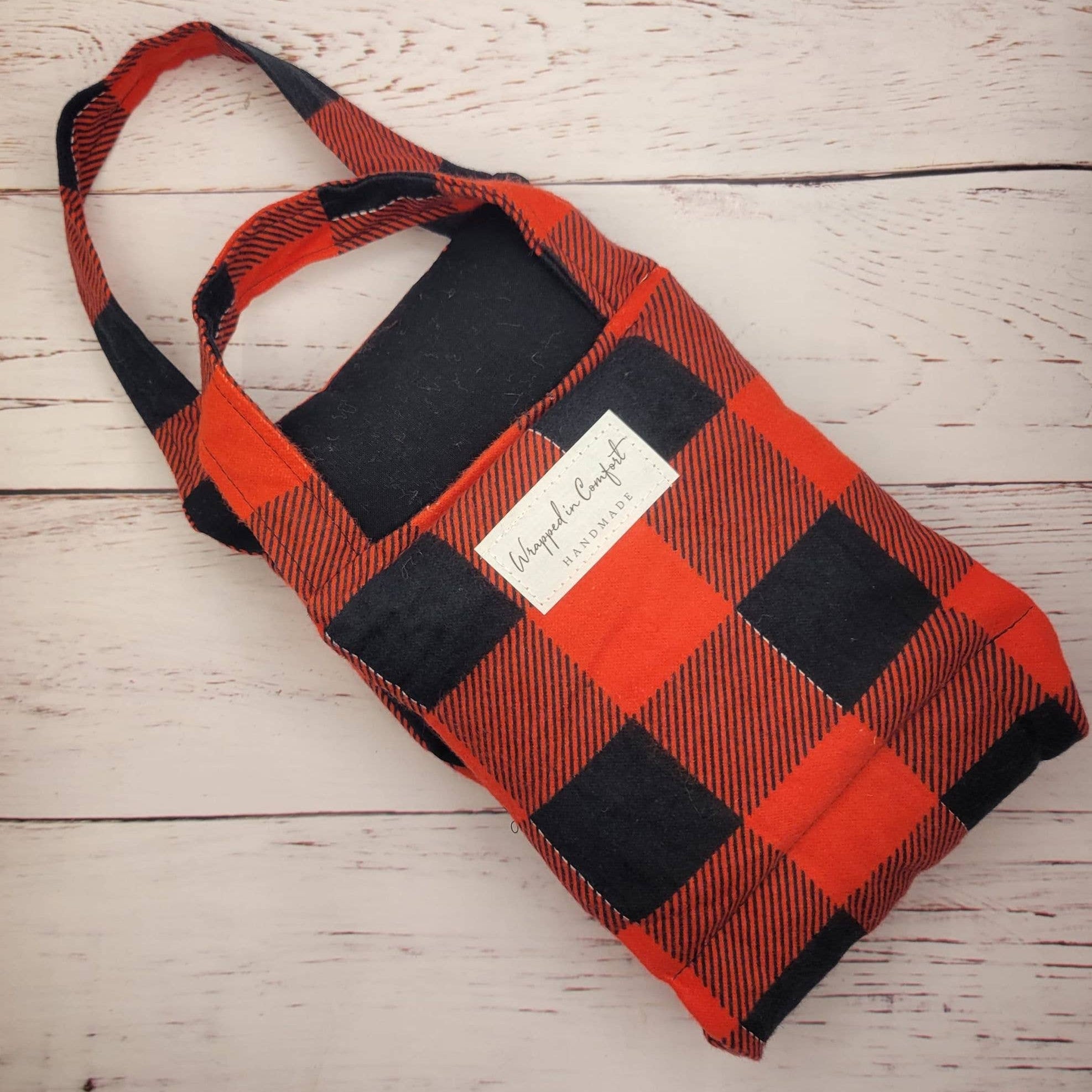 Organic Cotton Heating Pad + Neck Wrap PLAID