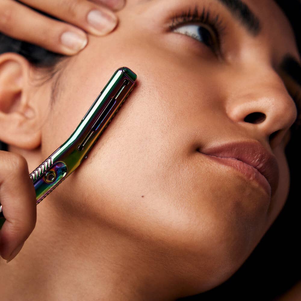 Leaf Dermaplaner Rose Gold