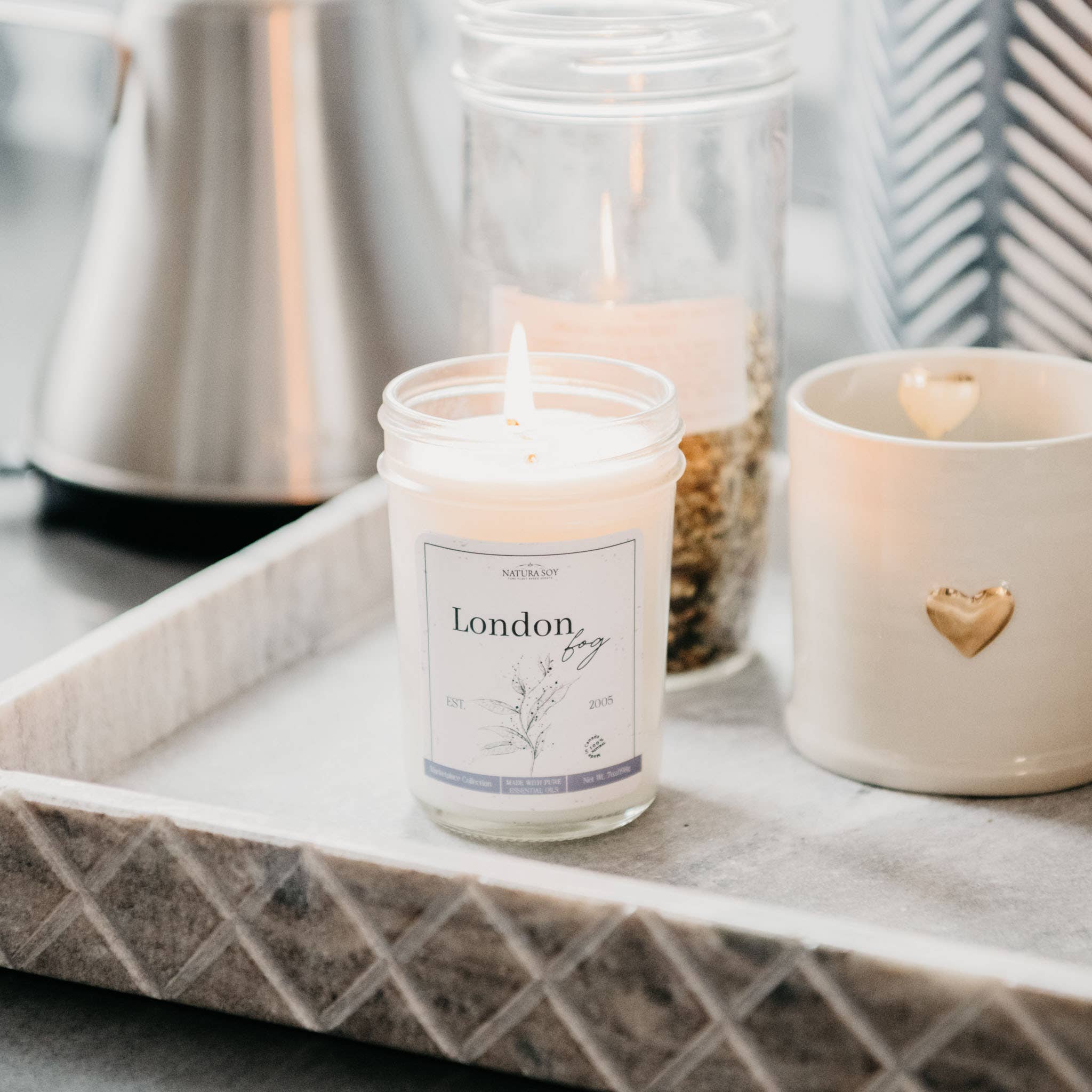 Marketplace Candle Jar | London Fog