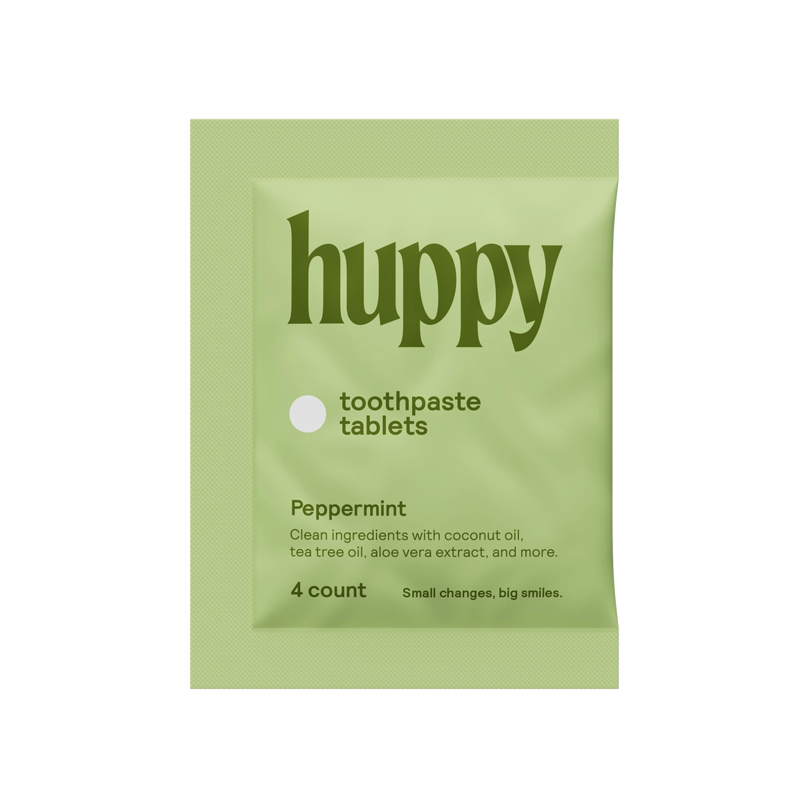 HUPPY SAMPLE Peppermint Toothpaste Tabs