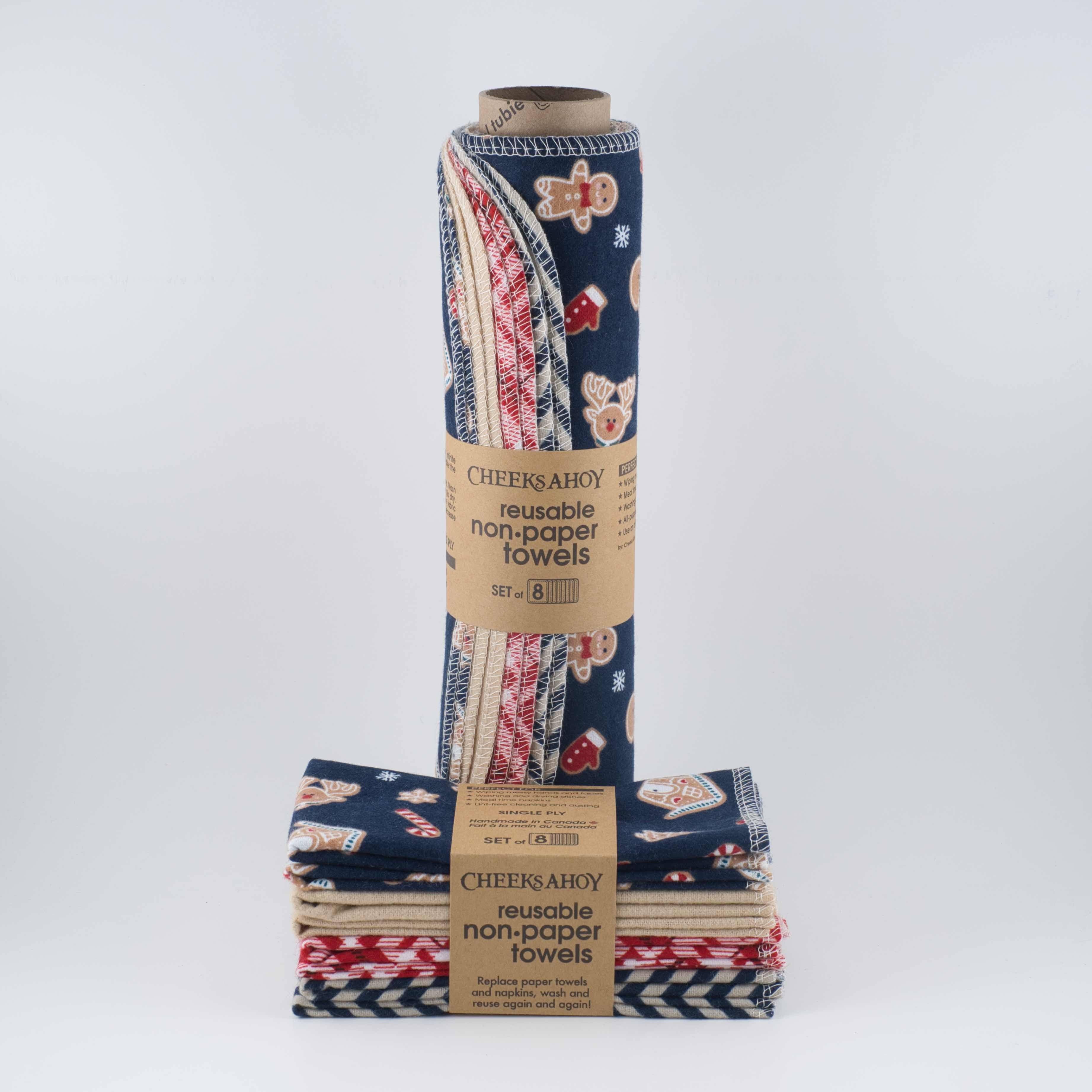 Unpaper Towels Holiday Collection - Gingerbread Lane