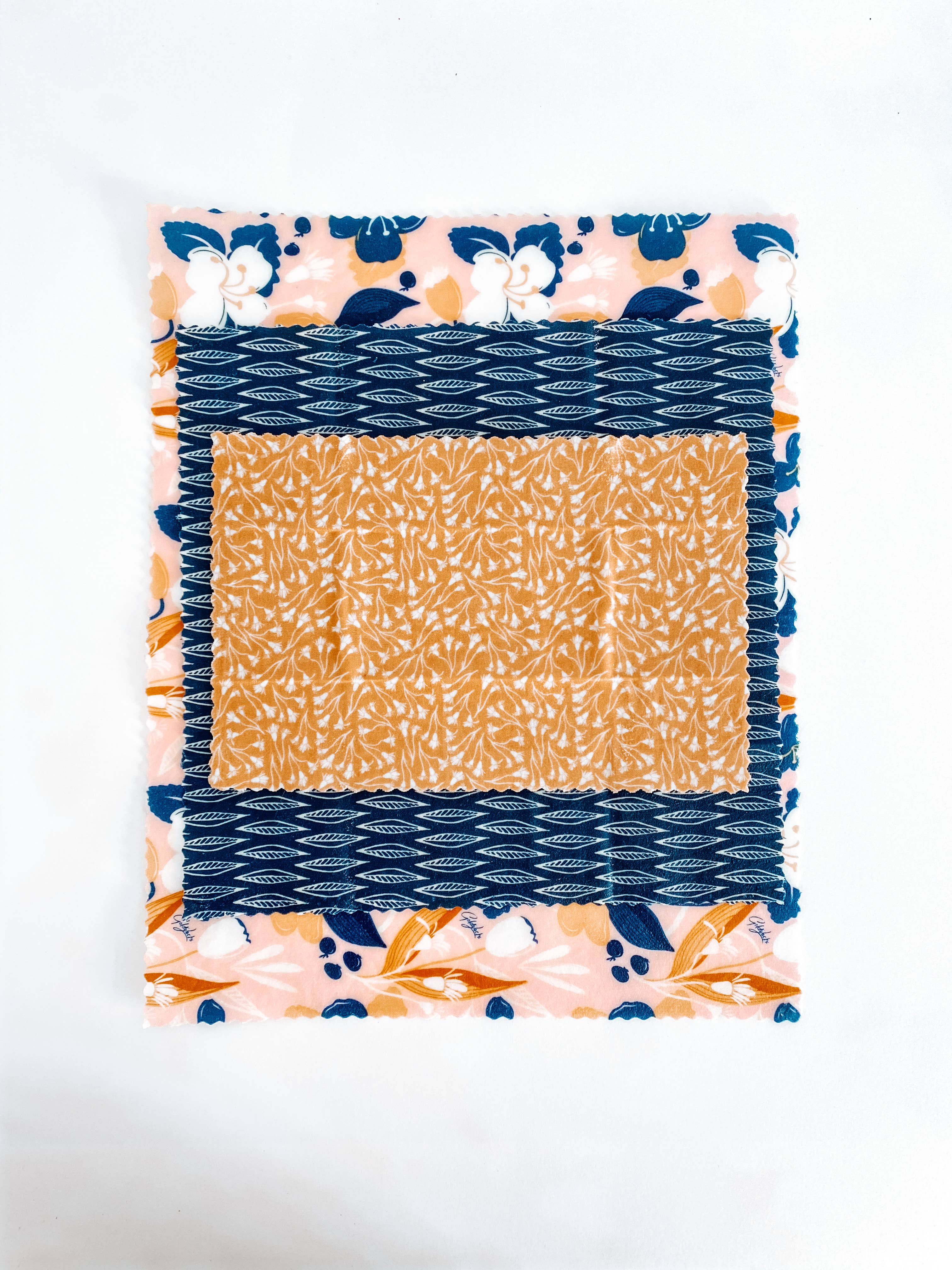 Beeswax Wraps PACK Amber Blueberry