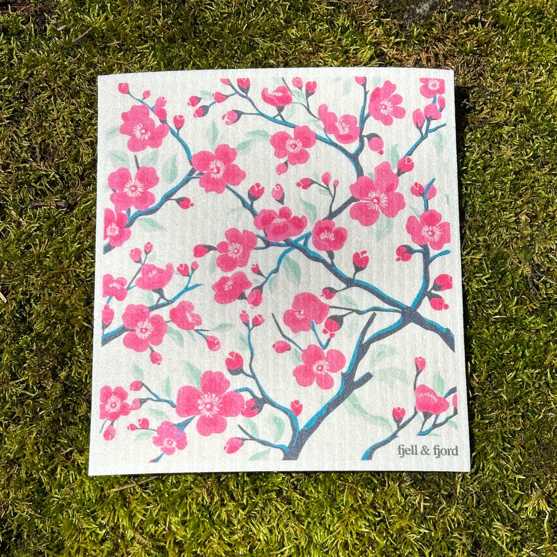 Swedish Cloth - Sakura Swirl