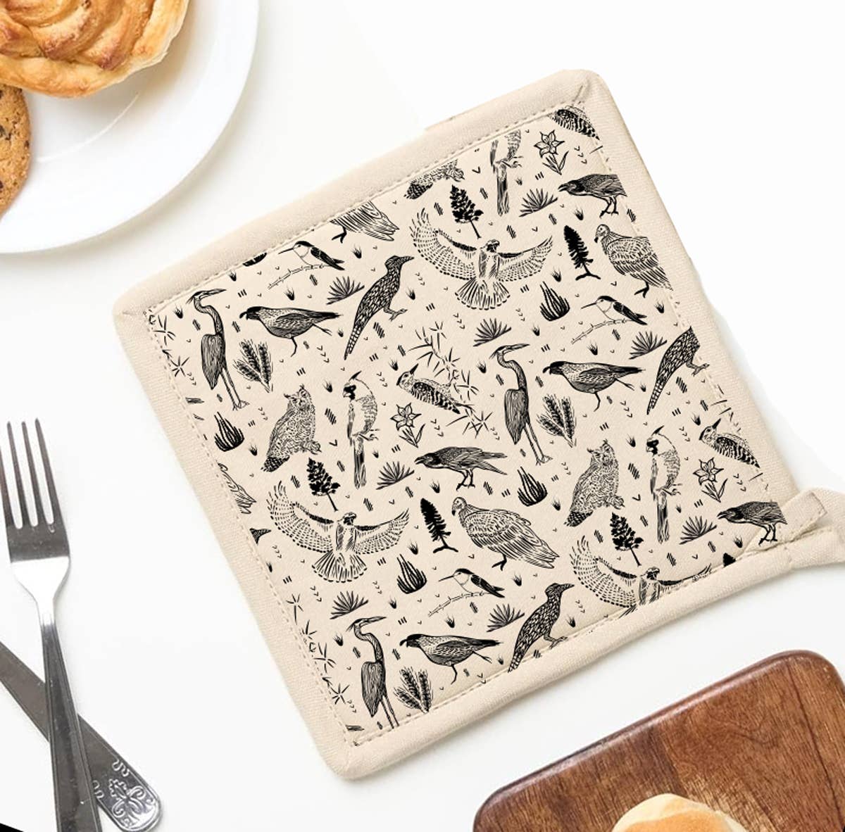 Pot Holder Set - Birds of Prey
