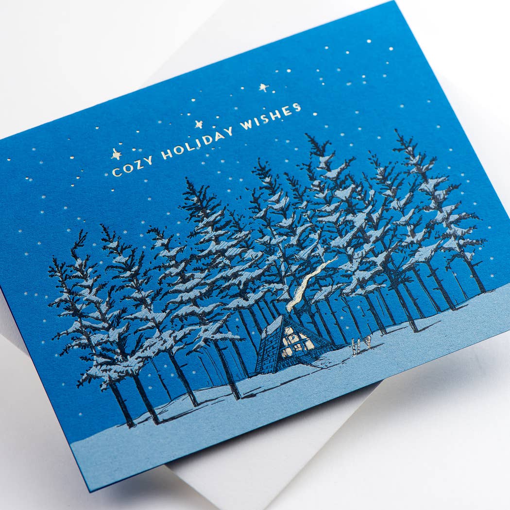 Holiday Wishes A-Frame Card