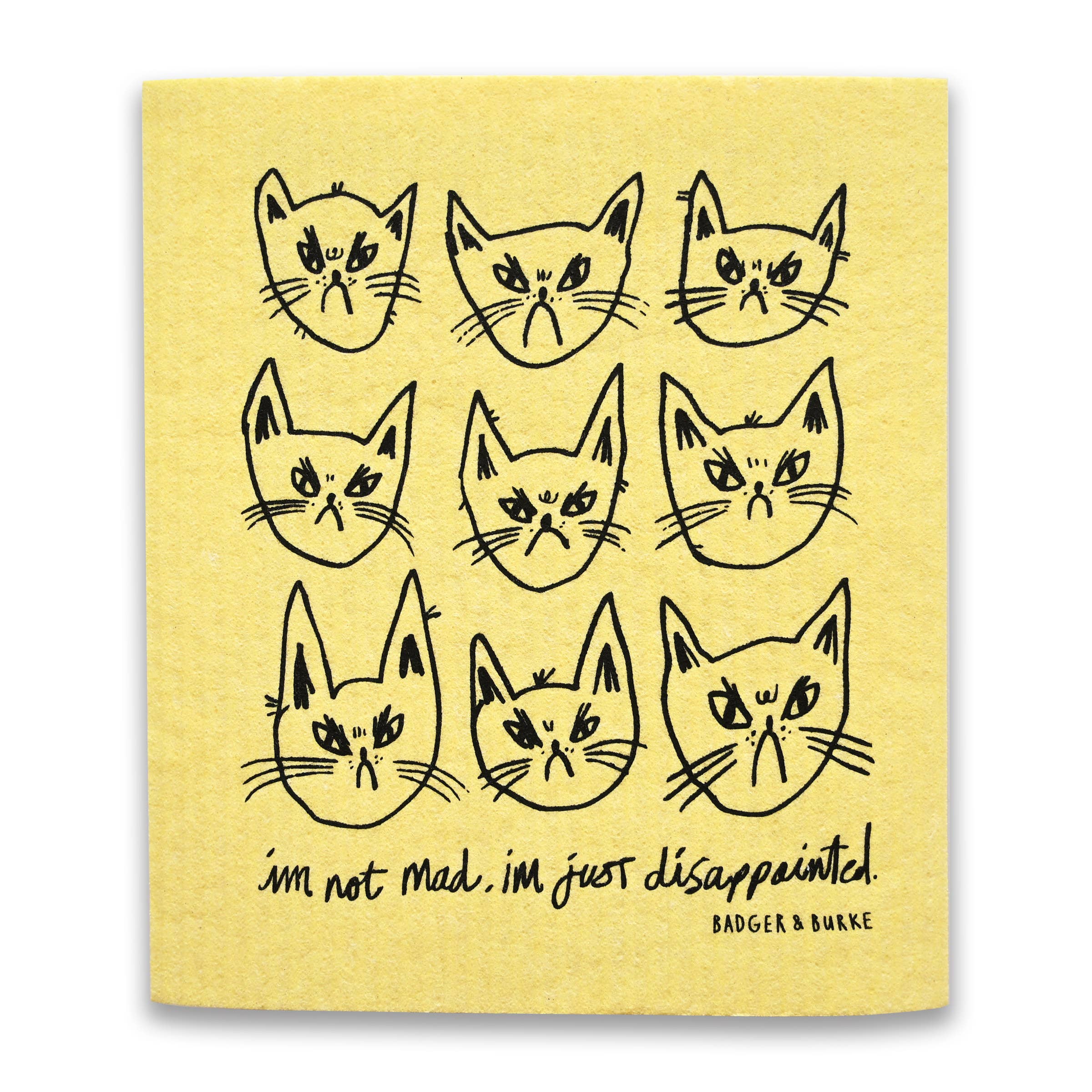 Swedish Cloth - Not Mad "Snitty Kitty"