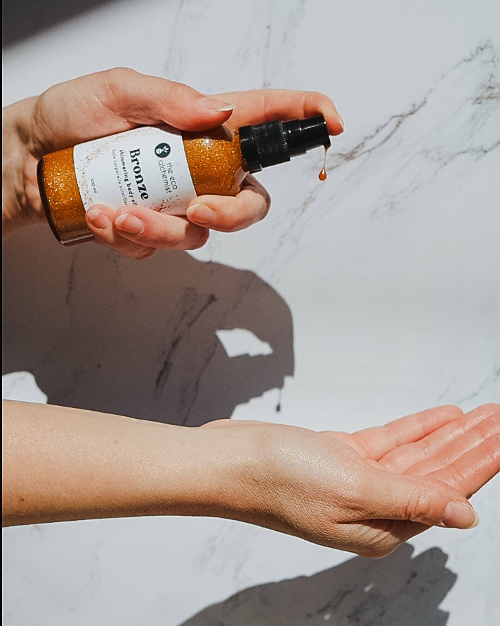 Bronze Shimmering Body Oil