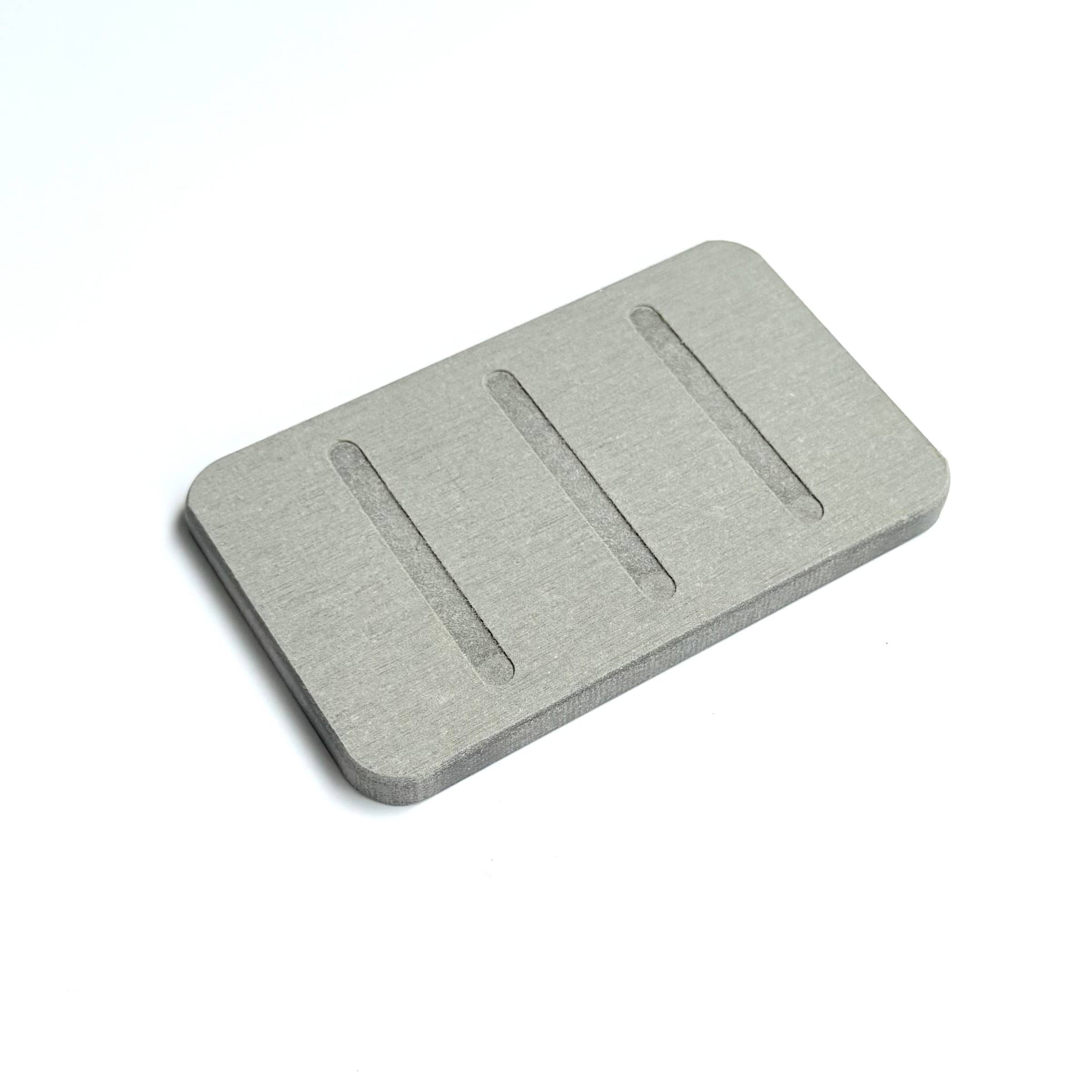 Diatomite Soap Dish Light Grey