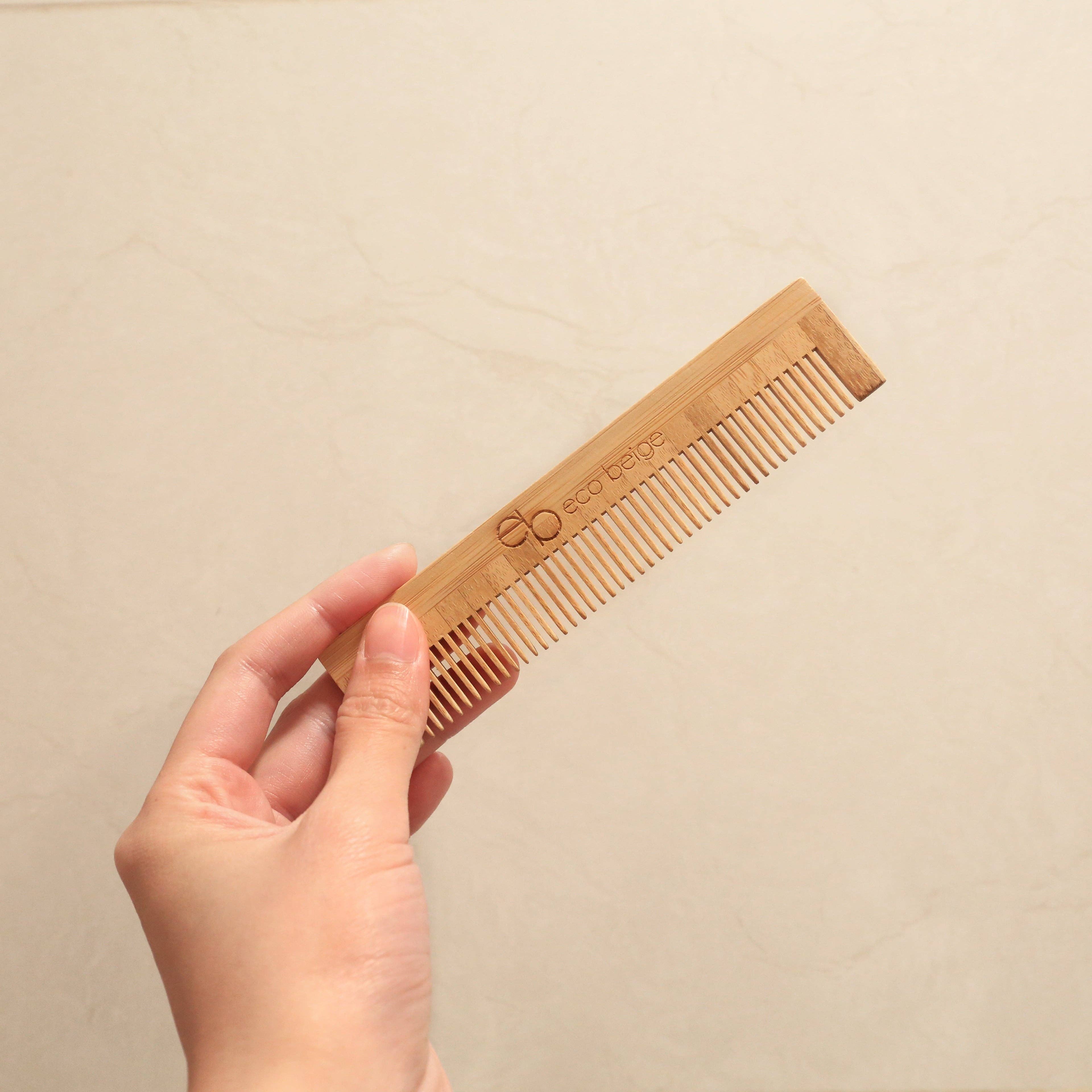Bamboo Comb - Fine Tooth