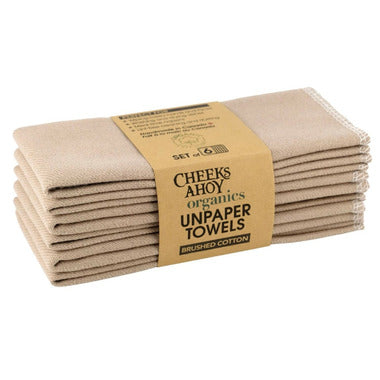 Cheeks Ahoy Unpaper Towels Organic Latte