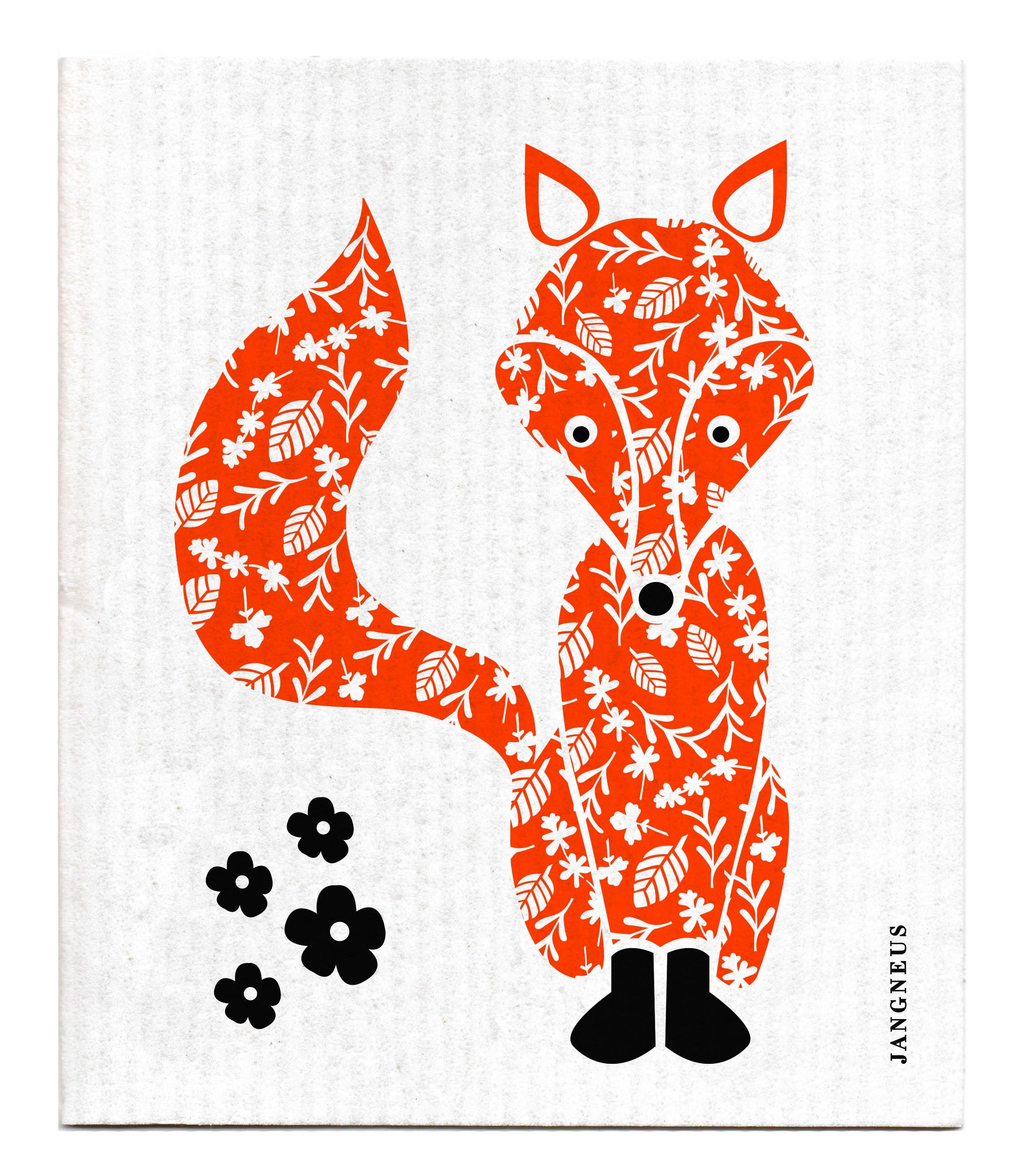 Swedish Cloth - Orange Fox