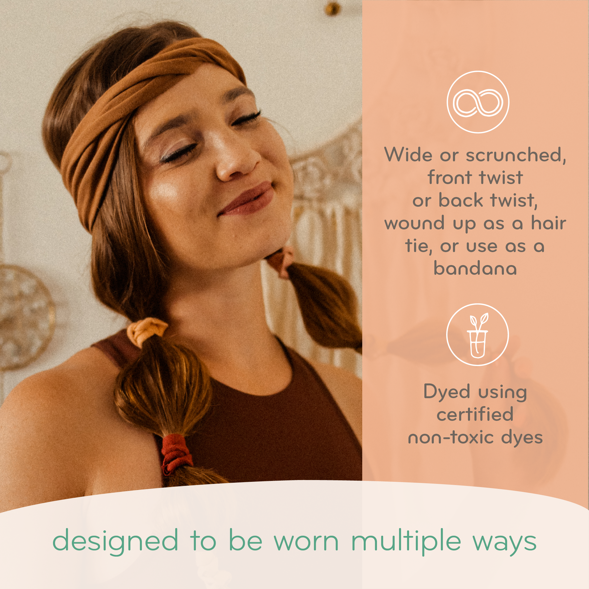 KOOSHOO Headband Wild Beet