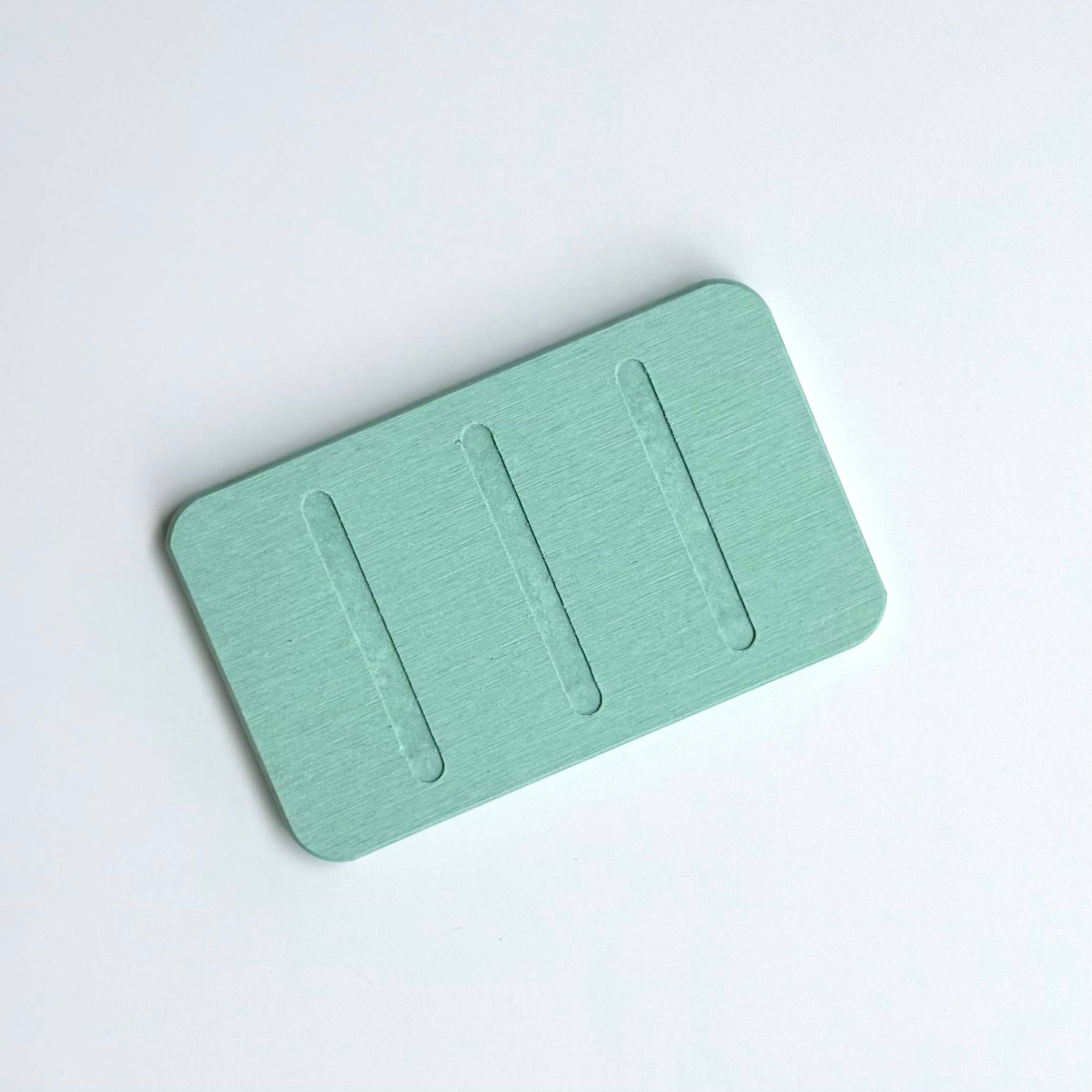 Diatomite Soap Dish Mint Green