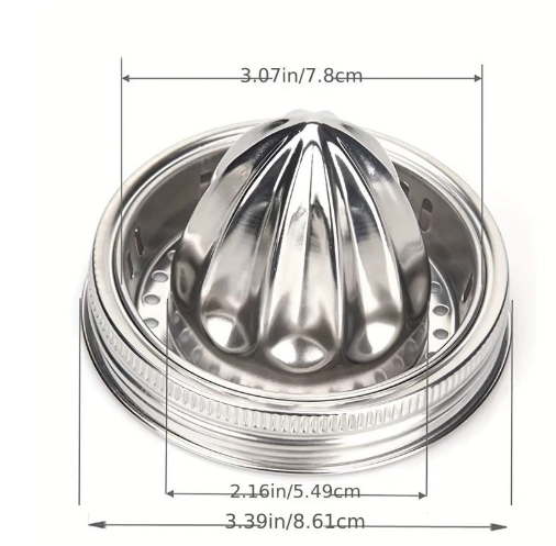 Stainless Steel Mason Jar Juicer WIDE