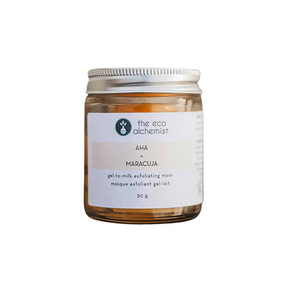 AHA + Maracuja Gel-to-Milk Exfoliating Mask by The Eco Alchemist