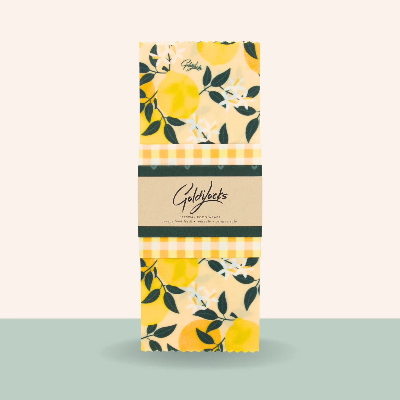Beeswax Wraps PACK Amalfi Lemon