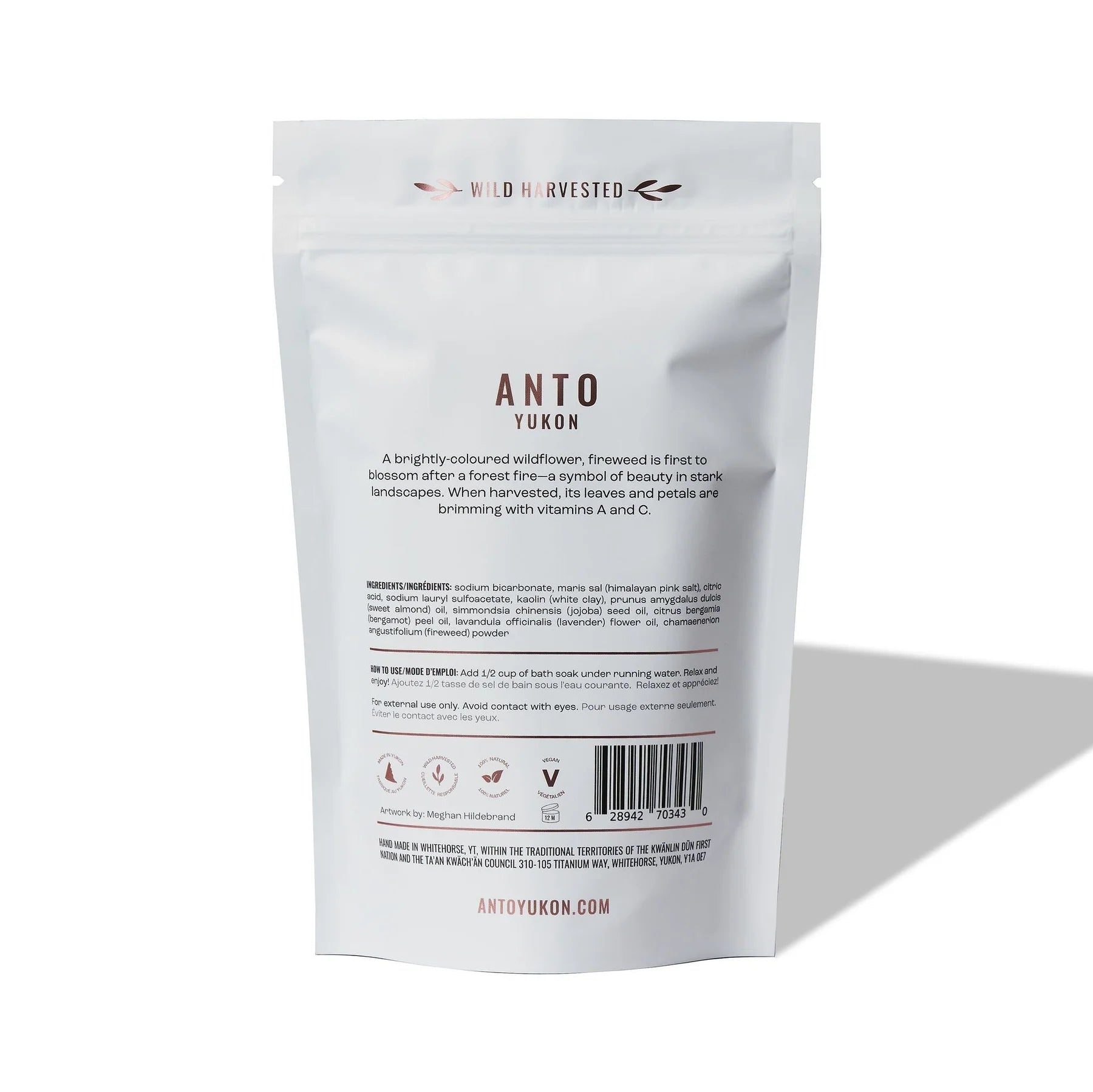 ANTO Bath Soak Fireweed