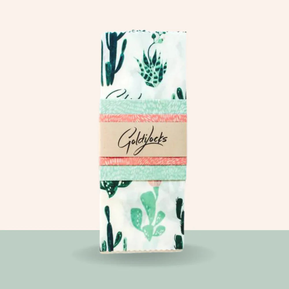 Beeswax Wraps PACK Cacti