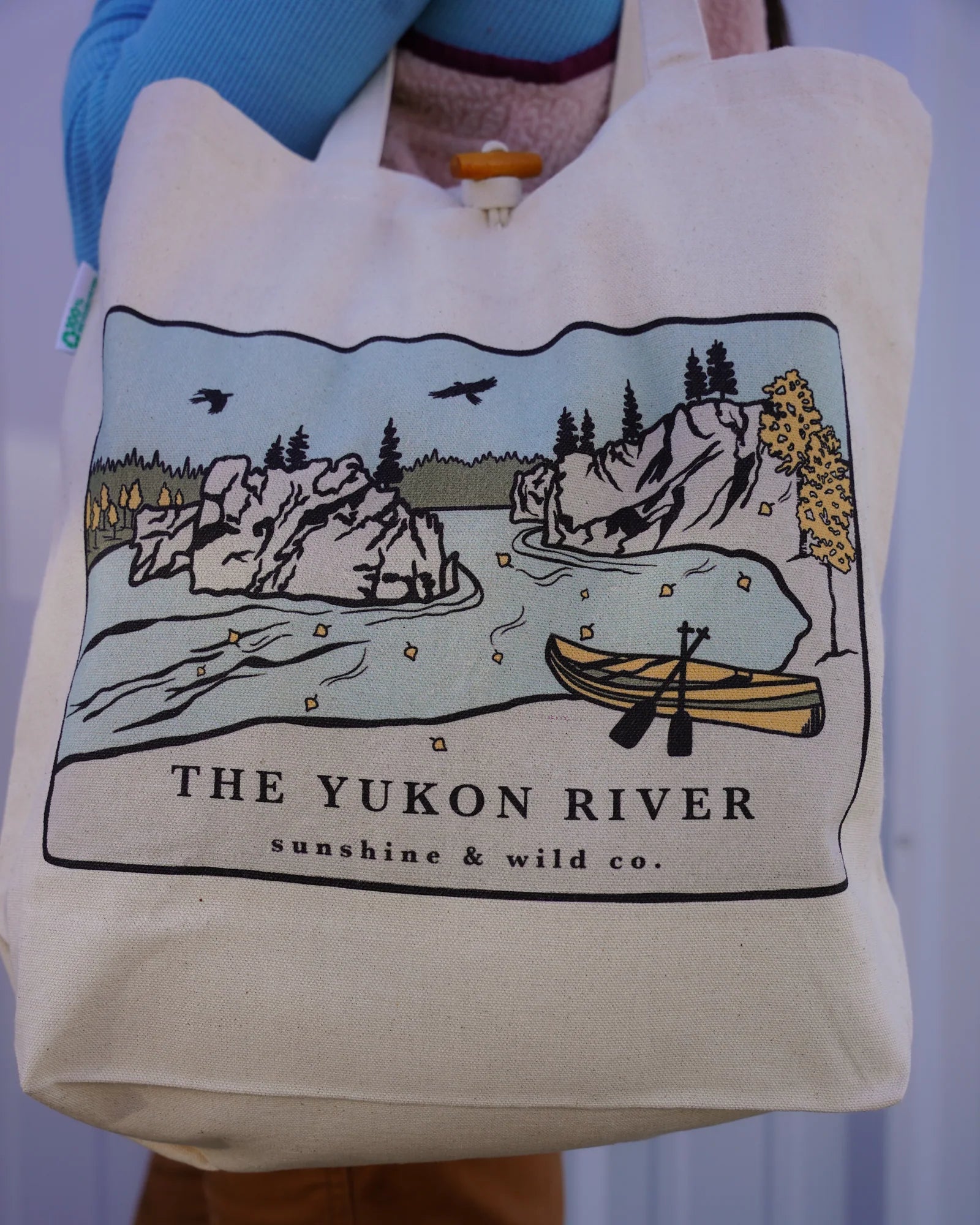 Yukon River Tote Bag