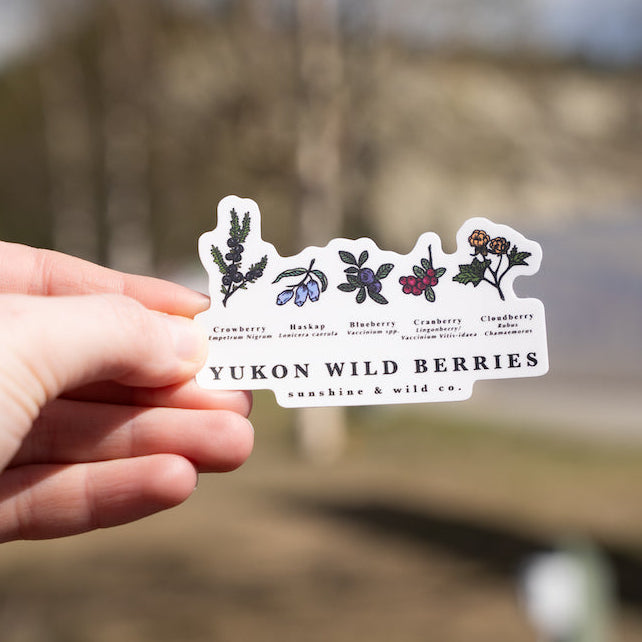 Yukon Wild Berries Sticker