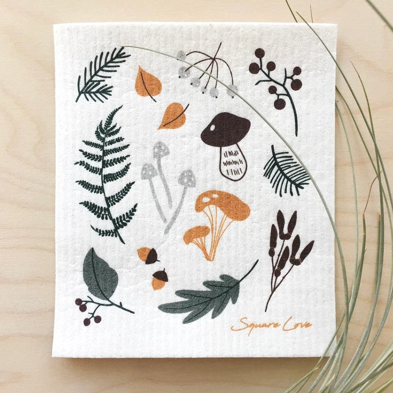 Swedish Cloth | Mushroom Harvest