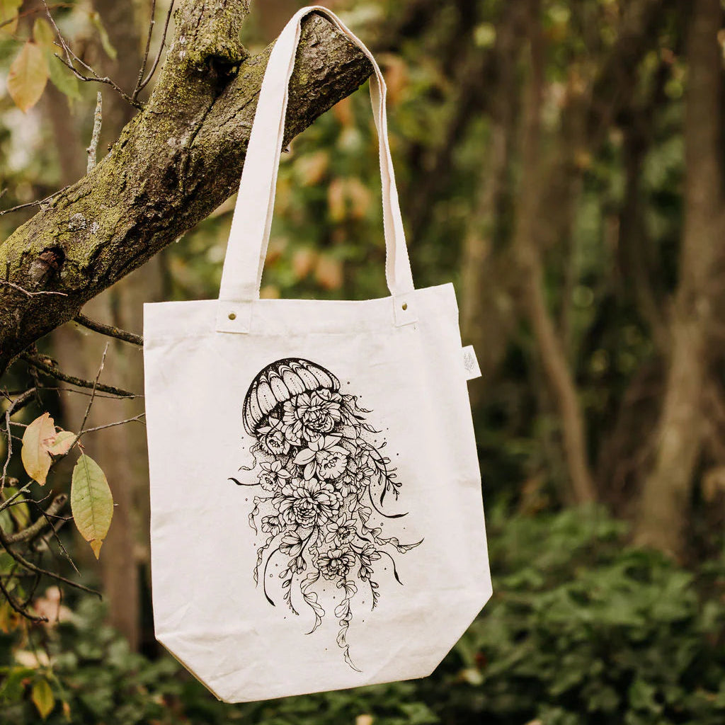 Tote Bag Organic Jellyfish