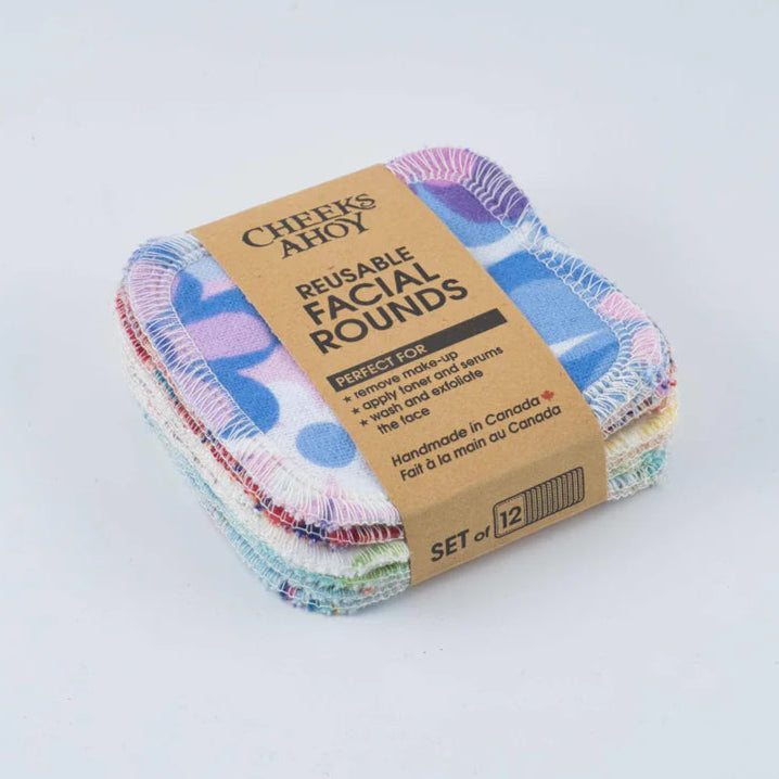 Cheeks Ahoy Facial Rounds Mixed Colors - Floral