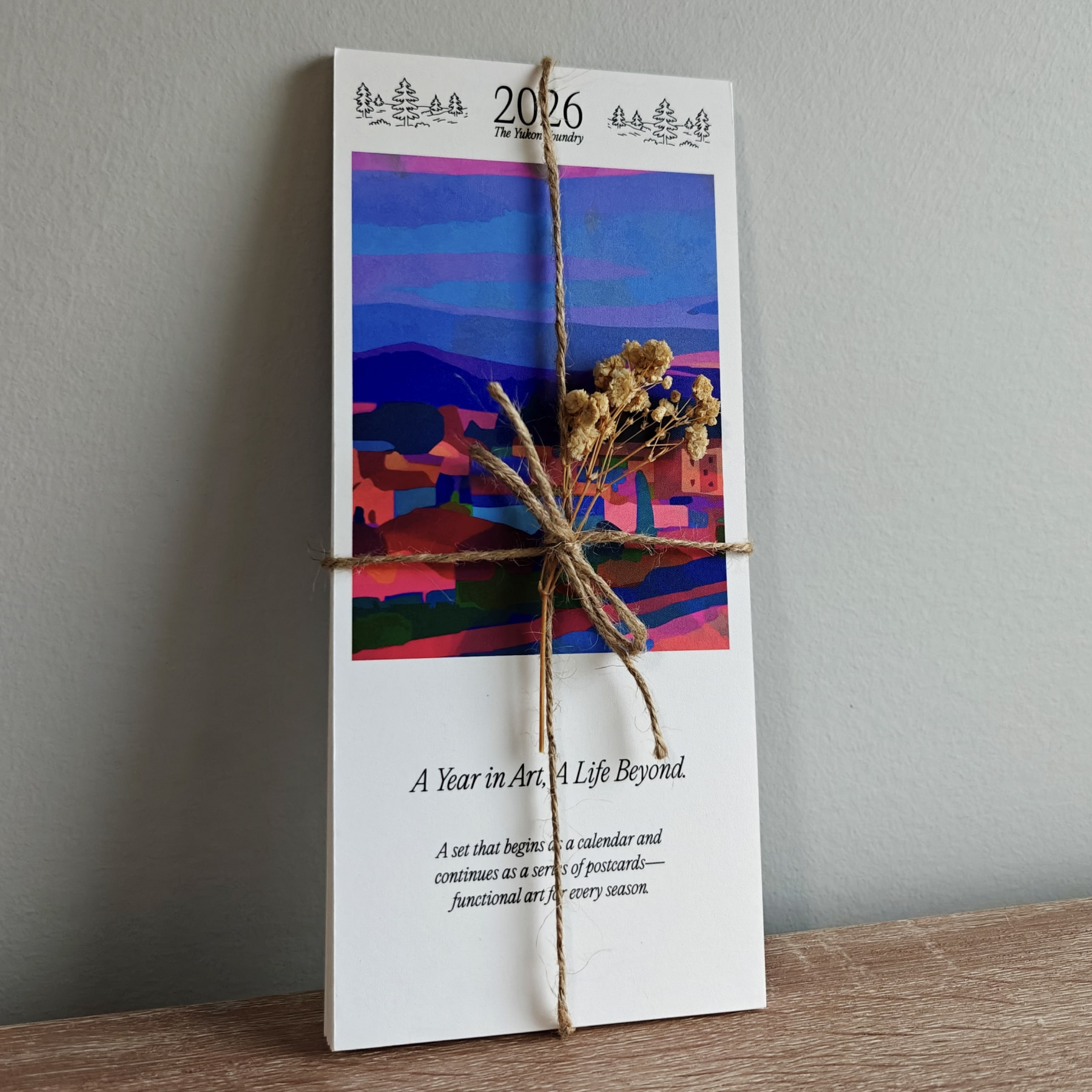 2026 Calendar Card Set by The Yukon Foundry