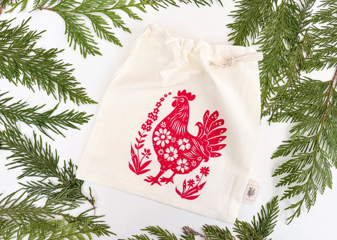 Bag Drawstring Large Chicken
