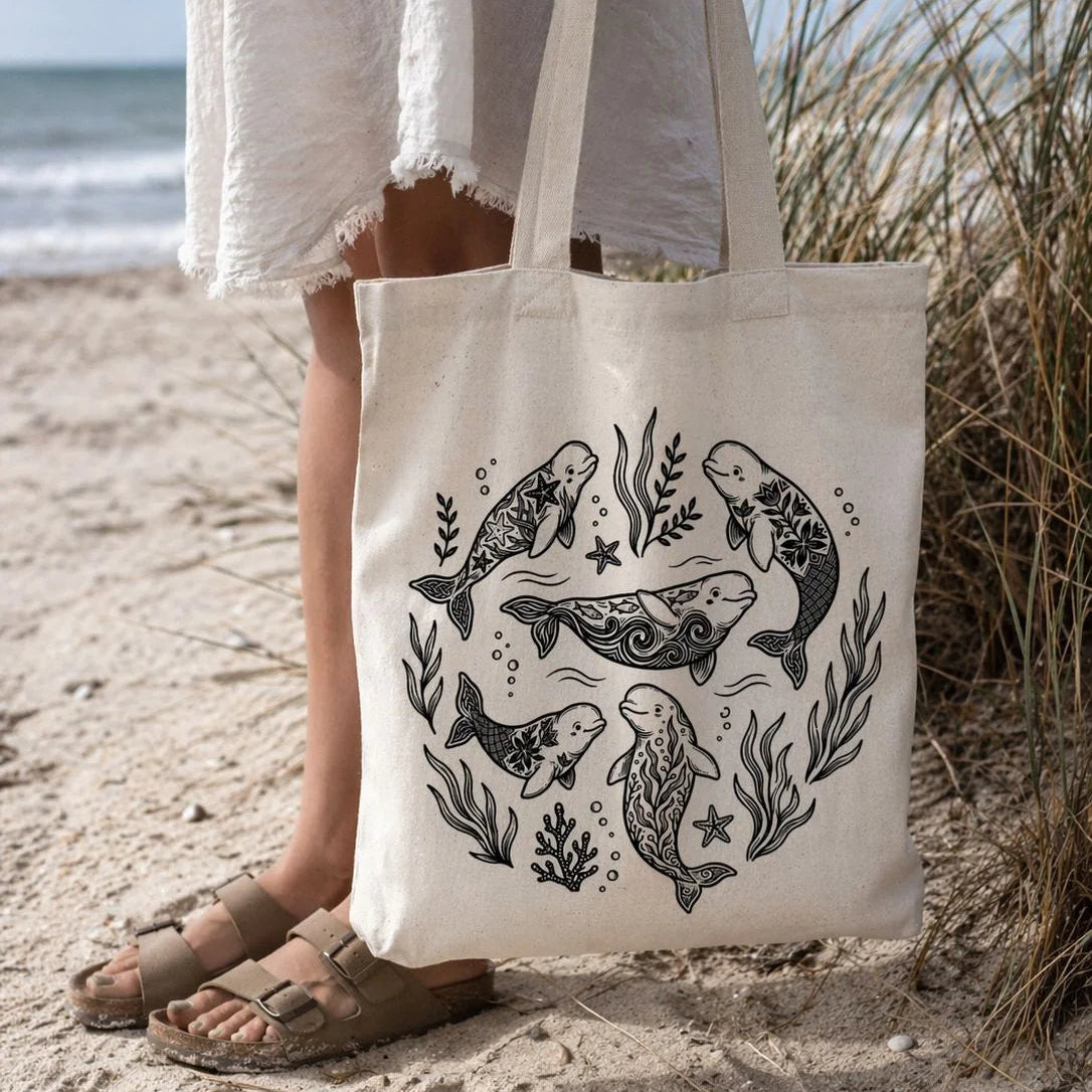 Tote Bag Organic Beluga