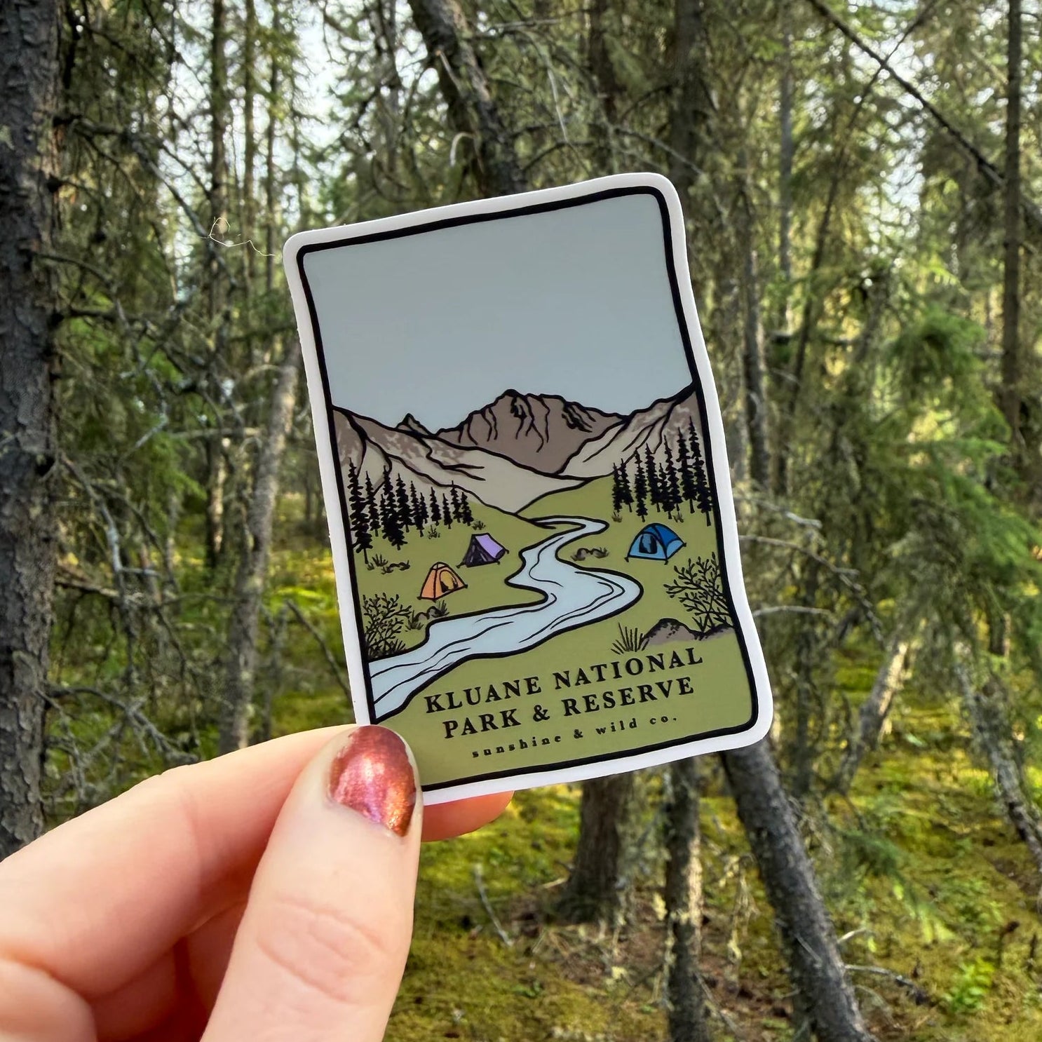 Kluane National Park Sticker
