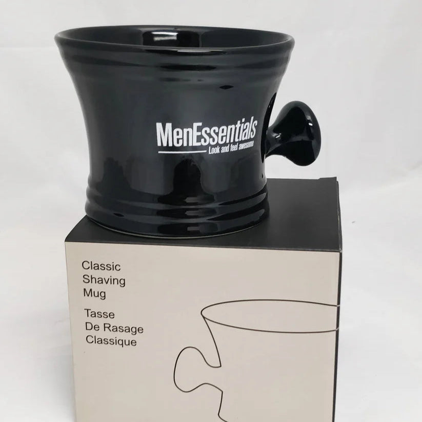 Men Essentials Shaving Mug Black