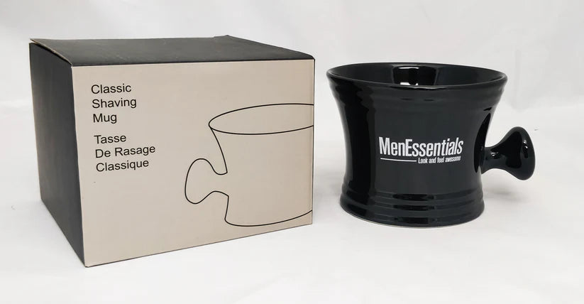 Men Essentials Shaving Mug Black