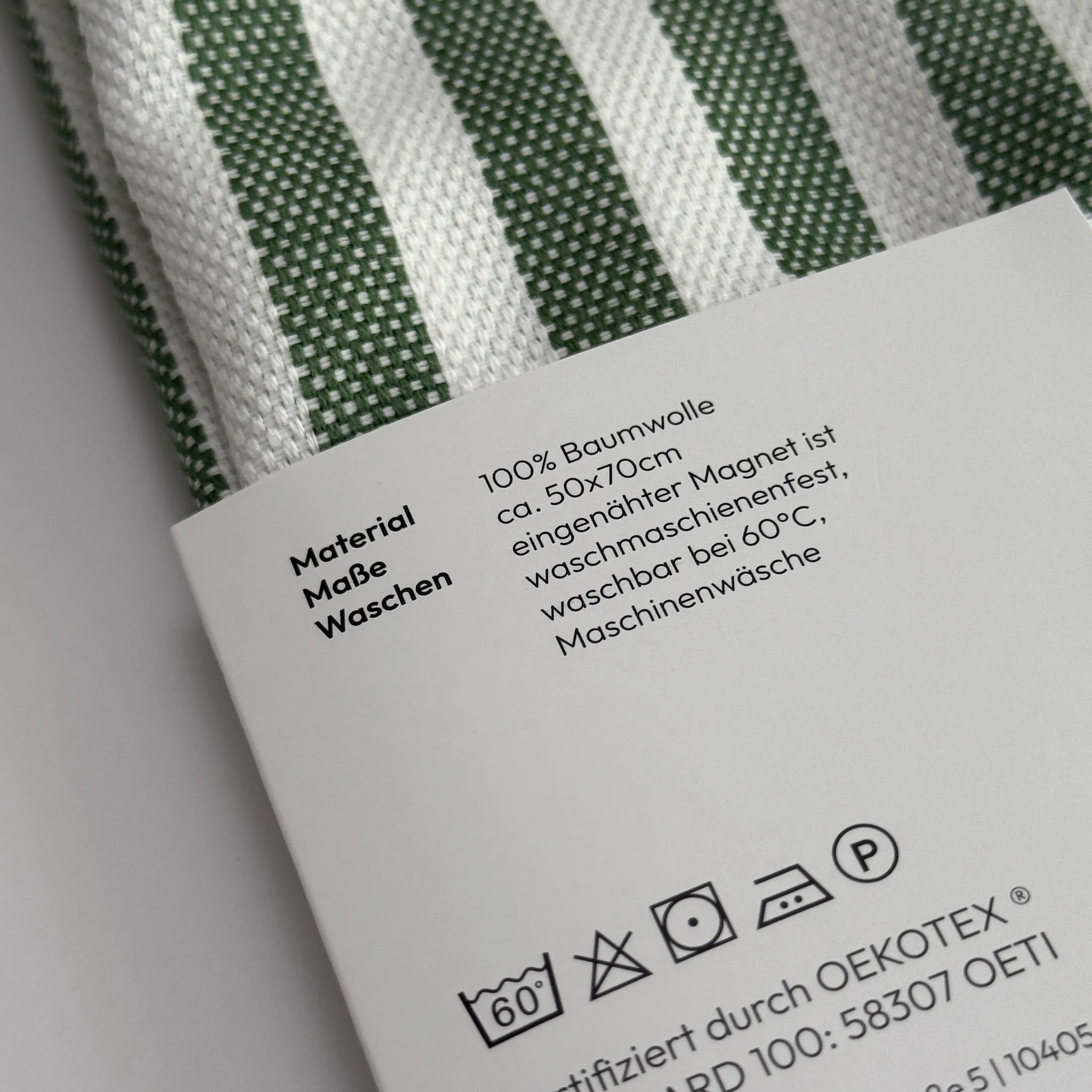 Magnetic Tea Towel - Sage