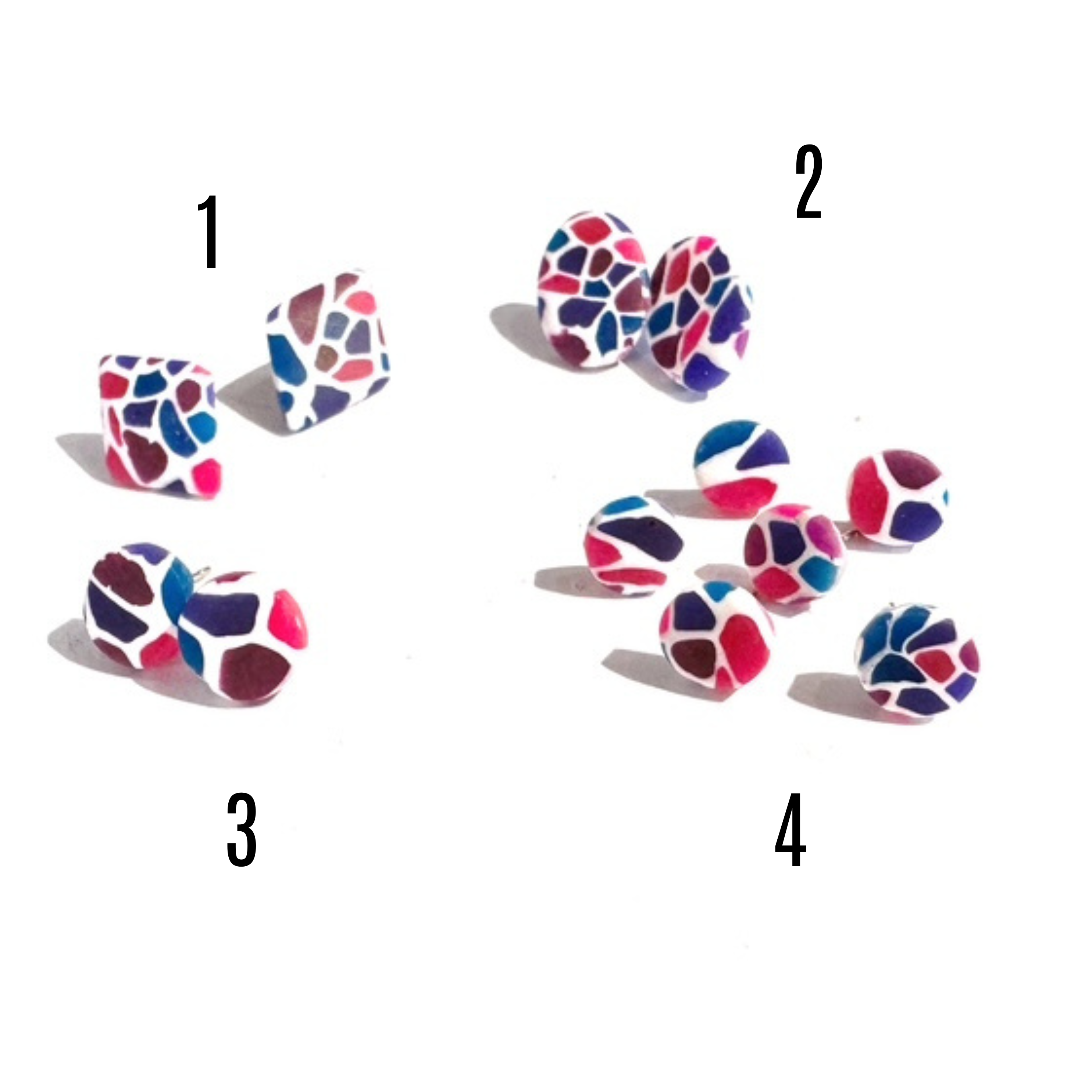 Loxy the Maker - Color Mosaic Studs
