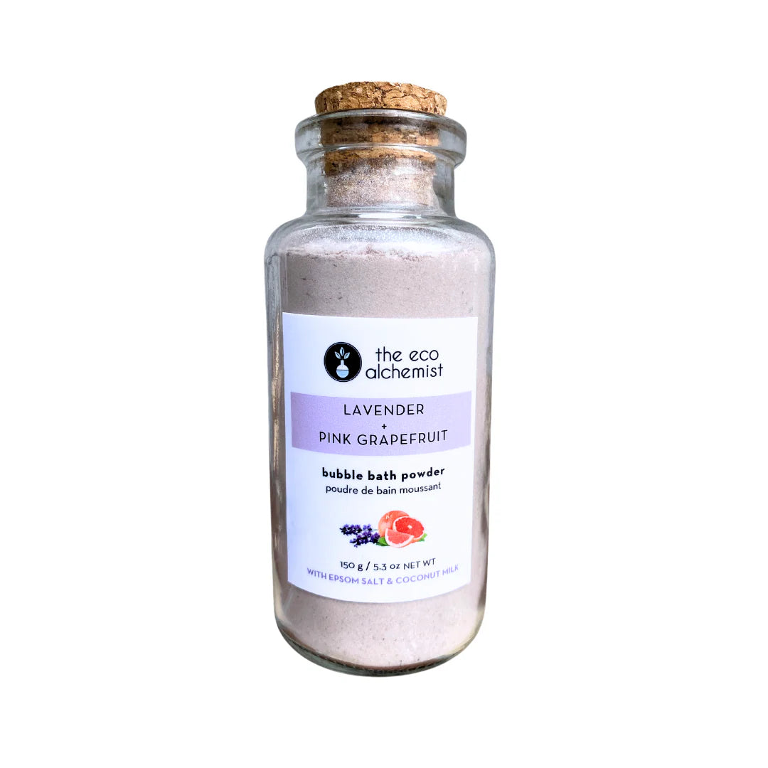 Bubble Bath Powder Lavender + Pink Grapefruit