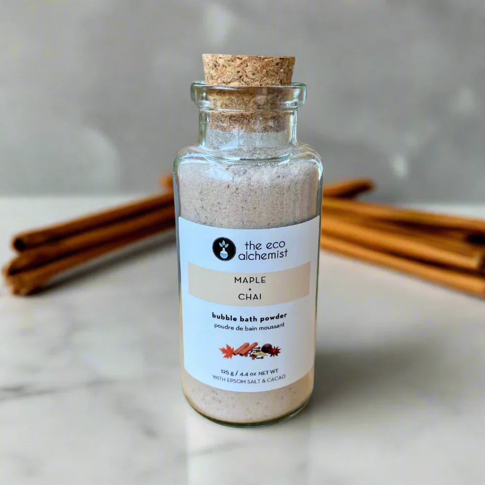 The Eco Alchemist Bath Powder Maple + Chai