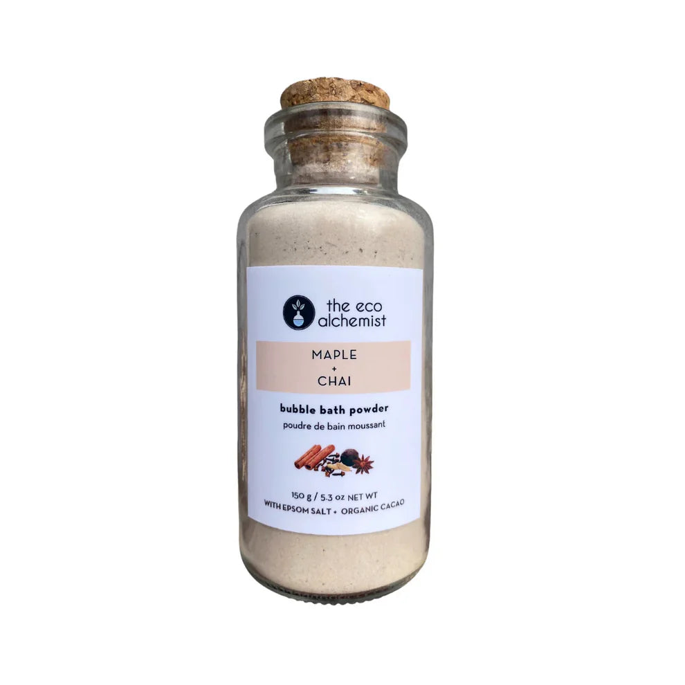 The Eco Alchemist Bath Powder Maple + Chai