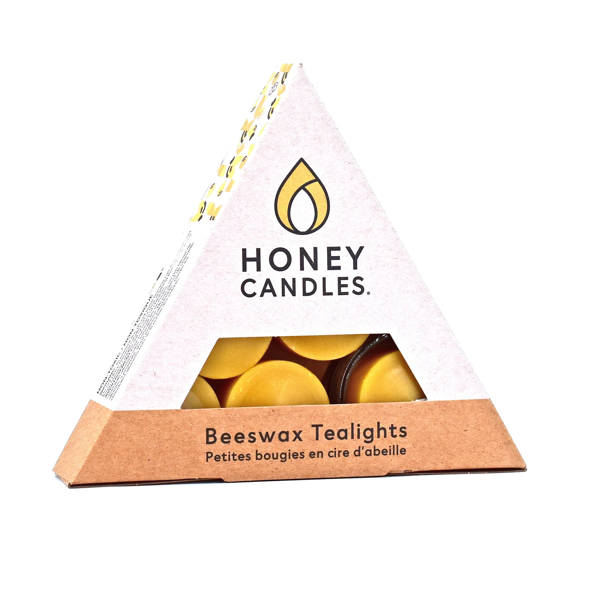 Honey Candles - Triangle 6-Pack