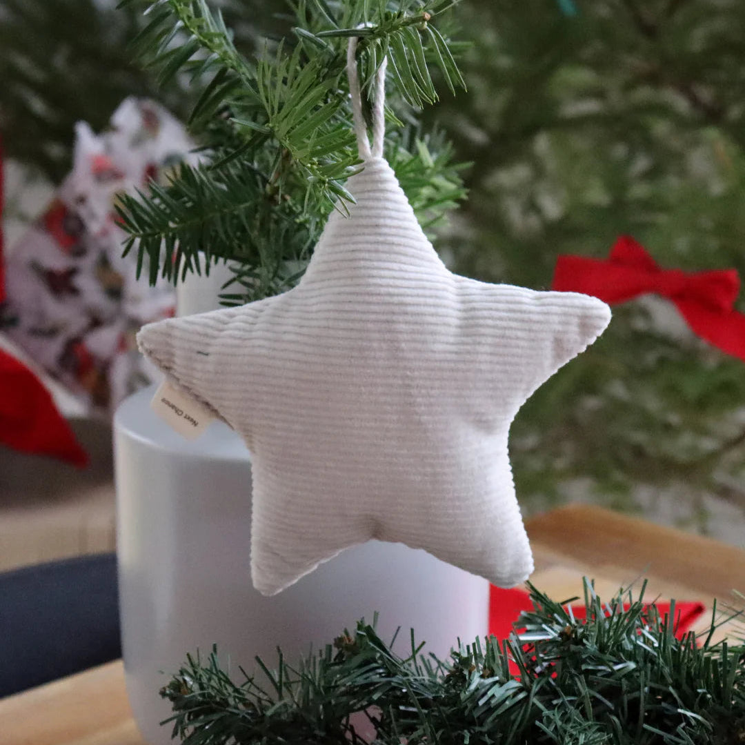 Next Chance Star Ornament Cream